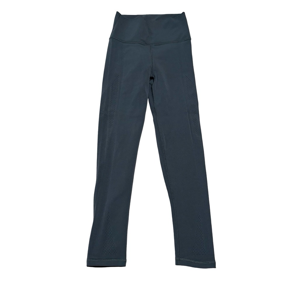 Athleta Breakthrough Seamless Crop Leggings Blue Size Small-Medium 23 x 23